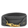 エルメス HERMES バンドリエール サングルカヴァル 50mm ブラック×グリミスティ トワルアッシュ スイフト ショルダーストラップ ゴールド金具 2024年製