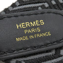 エルメス HERMES バンドリエール サングルカヴァル 50mm ブラック×グリミスティ トワルアッシュ スイフト ショルダーストラップ ゴールド金具 2024年製