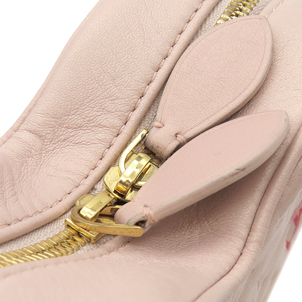 ルイ・ヴィトン LOUIS VUITTON サック・クールフォーリンラブ M58738 ピンク レザー レディース ショルダーバッグ ルイ・ヴィトン LOUIS VUITTON サック・クール フォーリンラブ ハート