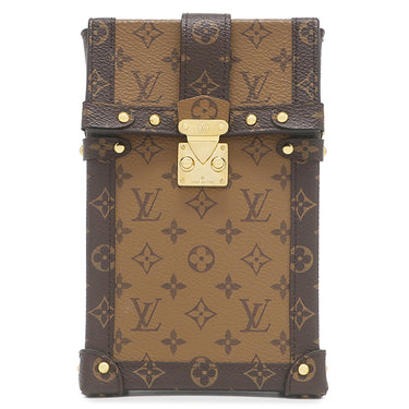 ルイヴィトン LOUIS VUITTON ポシェット トランク ヴェルティカル M67873 モノグラムリバース モノグラムキャンバス モノグラムリバースキャンバス ショルダーバッグ ゴールド金具