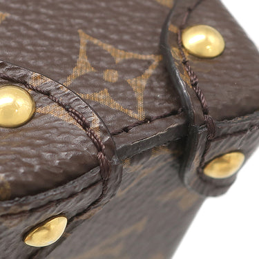 ルイヴィトン LOUIS VUITTON ポシェット トランク ヴェルティカル M67873 モノグラムリバース モノグラムキャンバス モノグラムリバースキャンバス ショルダーバッグ ゴールド金具