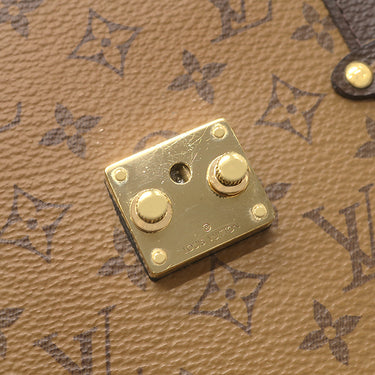 ルイヴィトン LOUIS VUITTON ポシェット トランク ヴェルティカル M67873 モノグラムリバース モノグラムキャンバス モノグラムリバースキャンバス ショルダーバッグ ゴールド金具