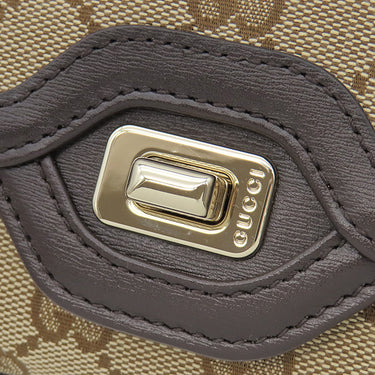 グッチ GUCCI ルーチェ スモール 786027 ベージュ×ブラウン GGキャンバス レザー 2WAYバッグ ゴールド金具 黒 シェリーライン クラッチ