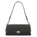 グッチ GUCCI ルーチェ スモール 786027 ブラック GGキャンバス レザー 2WAYバッグ ゴールド金具 黒 シェリーライン クラッチ