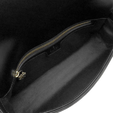グッチ GUCCI ルーチェ スモール 786027 ブラック GGキャンバス レザー 2WAYバッグ ゴールド金具 黒 シェリーライン クラッチ