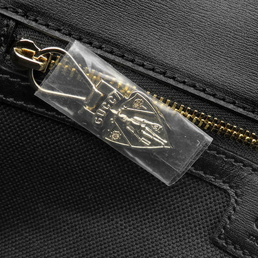 グッチ GUCCI ルーチェ スモール 786027 ブラック GGキャンバス レザー 2WAYバッグ ゴールド金具 黒 シェリーライン クラッチ