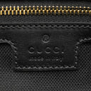 グッチ GUCCI ルーチェ スモール 786027 ブラック GGキャンバス レザー 2WAYバッグ ゴールド金具 黒 シェリーライン クラッチ