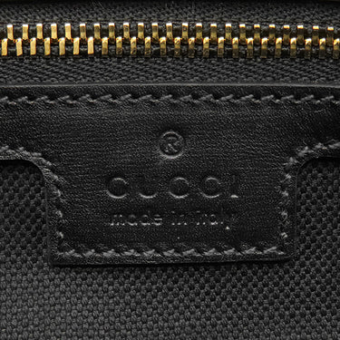 グッチ GUCCI ルーチェ スモール 786027 ブラック GGキャンバス レザー 2WAYバッグ ゴールド金具 黒 シェリーライン クラッチ