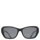 シャネル CHANEL バタフライシェイプ 56□17 5516-A ブラック×ゴールド プラスチック メタル サングラス ゴールド金具 ココマーク セルフレーム