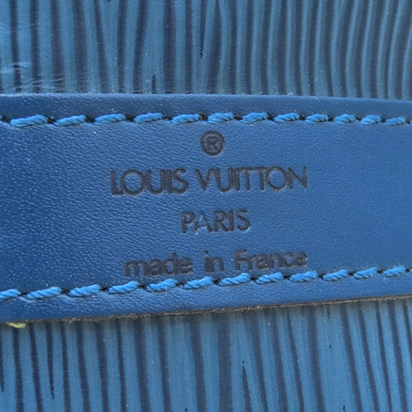 ルイヴィトン Louis Vuitton プチノエ M44105 トレドブルー エピレザー