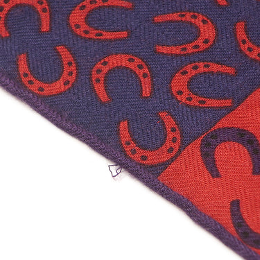 エルメス HERMES カレ140 カレジェアン レッド×ネイビー×マルチカラー カシミヤ シルク スカーフ 【A CHEVAL SUR MON CARRE/カレの馬に乗って】