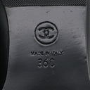シャネル CHANEL ココマーク チェーン ローファー G35067 ブラック レザー ＃36 ローファー ゴールド金具 黒
