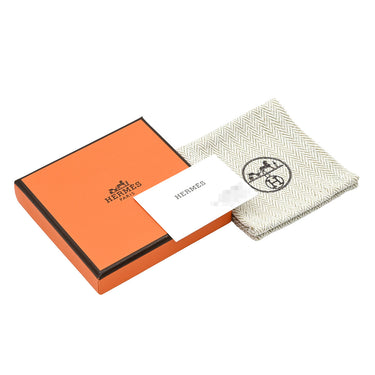 エルメス HERMES デストリエ デュオ ドゥ グリ メタル ラッカー ブローチ シルバー金具 馬 ホースヘッド 黒 シルバー