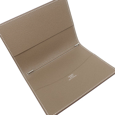 エルメス Hermes アジェンダ GM H038536CA18 エトゥープ ヴォーエプソン 手帳カバー グレージュ 2025年製 レフィル付き