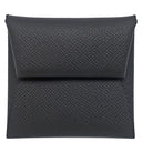 エルメス HERMES バスティア ブラック ヴォーエプソン コインケース シルバー金具 黒