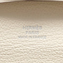 エルメス HERMES バスティア ナタ シェーブル コインケース シルバー金具 アイボリー 2026年製