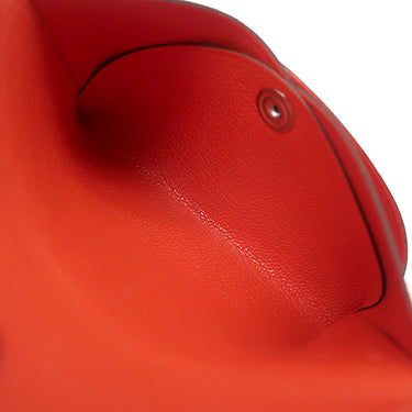 エルメス HERMES カルヴィ デュオ カプシーヌ レザー シェーブルシャムキラ カードケース シルバー金具 新品 未使用 フラグメントケース 2025年製