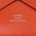 エルメス HERMES カルヴィ デュオ カプシーヌ レザー シェーブルシャムキラ カードケース シルバー金具 新品 未使用 フラグメントケース 2025年製