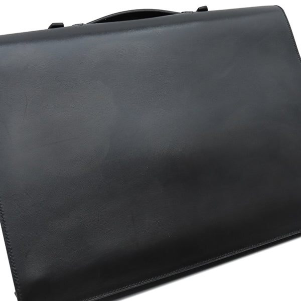 エルメス HERMES サックアデペッシュ 41 ブラック ボックスカーフ