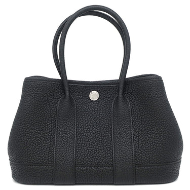 エルメス HERMES ネオ ガーデン23 ブラック ネゴンダ ハンドバッグ シルバー金具 新品 未使用 ガーデンパーティー ミニ 2025年製