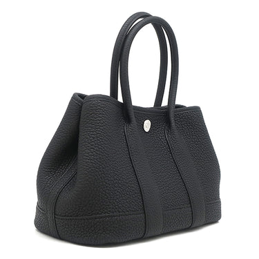 エルメス HERMES ネオ ガーデン23 ブラック ネゴンダ ハンドバッグ シルバー金具 新品 未使用 ガーデンパーティー ミニ 2025年製