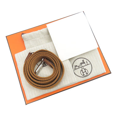エルメス HERMES エヴリンTPM 16 ロング ゴールド トリヨンクレマンス ショルダーバッグ シルバー金具 新品 未使用 茶 2025年製