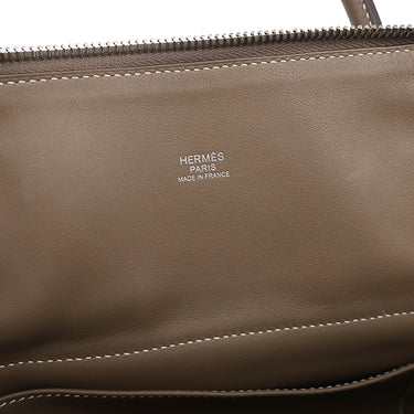 エルメス HERMES ボリード31 エトゥープ トリヨンクレマンス 2WAYバッグ シルバー金具 グレージュ ショルダー