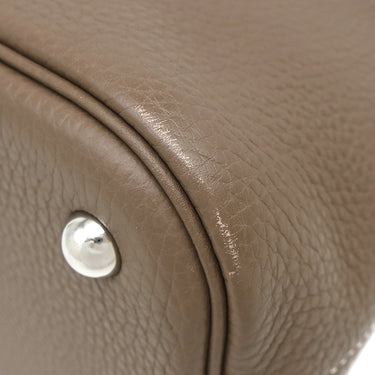 エルメス HERMES ボリード31 エトゥープ トリヨンクレマンス 2WAYバッグ シルバー金具 グレージュ ショルダー