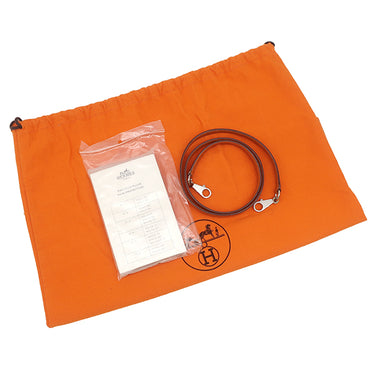 エルメス HERMES ボリード 27 オレンジ シェーブル シェブルミゾル 2WAYバッグ シルバー金具 ハンドバッグ ショルダー