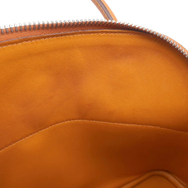 エルメス HERMES ボリード 27 オレンジ シェーブル シェブルミゾル 2WAYバッグ シルバー金具 ハンドバッグ ショルダー