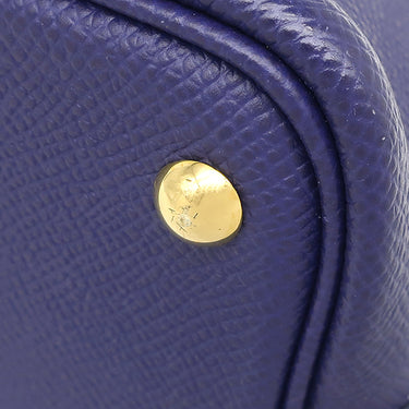 エルメス HERMES ボリード27 ブルーアンクル ヴォーエプソン 2WAYバッグ ゴールド金具 青 ショルダー