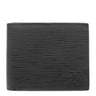 ルイヴィトン LOUIS VUITTON ポルトフォイユ マルコNM M62289 ノワール エピレザー 二つ折り財布 黒 イニシャル入り