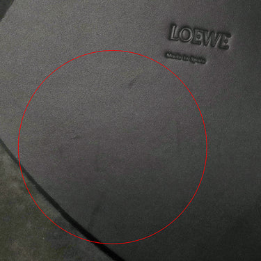 ロエベ LOEWE セーラー バッグ ダークカーキ カーフ ショルダーバッグ マットグリーン金具