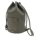 ロエベ LOEWE セーラー バッグ ダークカーキ カーフ ショルダーバッグ マットグリーン金具