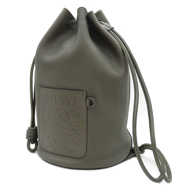 ロエベ LOEWE セーラー バッグ ダークカーキ カーフ ショルダーバッグ マットグリーン金具
