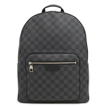 ルイヴィトン LOUIS VUITTON ジョッシュ NV N40365 ダミエグラフィット ダミエグラフィットキャンバス リュック・デイパック シルバー金具 黒 グレー