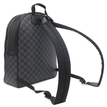 ルイヴィトン LOUIS VUITTON ジョッシュ NV N40365 ダミエグラフィット ダミエグラフィットキャンバス リュック・デイパック シルバー金具 黒 グレー