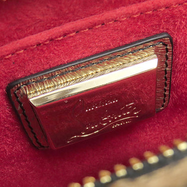 クリスチャンルブタン Christian Louboutin トリルビ チェーンバッグ ゴールド レザー ショルダーバッグ ゴールド金具 スパイクス タッズ チェーン ショルダー
