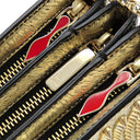 クリスチャンルブタン Christian Louboutin トリルビ チェーンバッグ ゴールド レザー ショルダーバッグ ゴールド金具 スパイクス タッズ チェーン ショルダー
