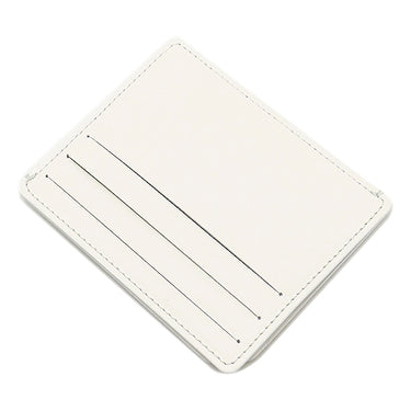 メゾン マルタン マルジェラ MAISON MARTIN MARGIELA 4ステッチ SA2VX0003 ホワイト レザー カードケース 新品 未使用 白 カード入れ パスケース