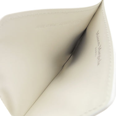 メゾン マルタン マルジェラ MAISON MARTIN MARGIELA 4ステッチ SA2VX0003 ホワイト レザー カードケース 新品 未使用 白 カード入れ パスケース