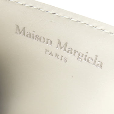 メゾン マルタン マルジェラ MAISON MARTIN MARGIELA 4ステッチ SA2VX0003 ホワイト レザー カードケース 新品 未使用 白 カード入れ パスケース