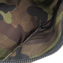 プラダ PRADA 三角ロゴ メッセンジャー バッグ カーキ ナイロン ショルダーバッグ シルバー金具 カモフラ 迷彩柄