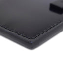 フェラガモ FERRAGAMO グラデーション カードホルダー 661201 0764071 ブラック×ブルー レザー カードケース 新品 未使用 黒 青 名刺入れ