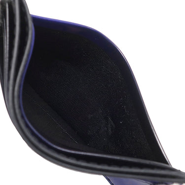 フェラガモ FERRAGAMO グラデーション カードホルダー 661201 0764071 ブラック×ブルー レザー カードケース 新品 未使用 黒 青 名刺入れ