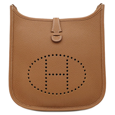 エルメス HERMES エヴリン 23 ゴールド トリヨンクレマンス ショルダーバッグ ゴールド金具 新品 未使用 茶 2026年製