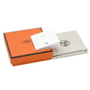 エルメス HERMES ポップアッシュ ミニ ペンダント ホワイト×ローズゴールド GP ラッカー ネックレス ピンクゴールド金具 白 Hモチーフ 新品 未使用