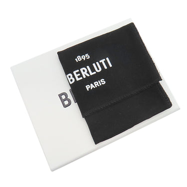 ベルルッティ BERLUTI マコレ スクリットレザー ウォレット 106132529 パープル カーフ 二つ折り財布 紫 カリグラフィー パティーヌ