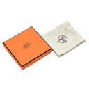 エルメス HERMES ミニ ケリードゥブルトゥール エトゥープ×ゴールド ヴォースイフト GP T2 ブレスレット グレージュ 2重 2連 レザーブレス