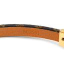 ルイヴィトン LOUIS VUITTON クレイジーインロック M6451 モノグラム モノグラムキャンバス GP 17 ブレスレット ゴールド金具 ハート LVサークル PVC 茶